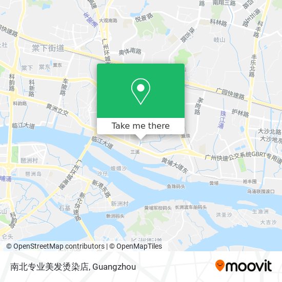 南北专业美发烫染店 map