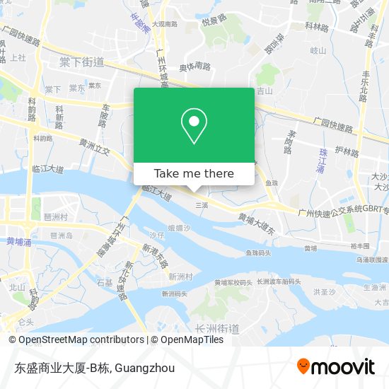 东盛商业大厦-B栋 map