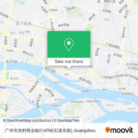 广州市农村商业银行ATM(石溪东路) map