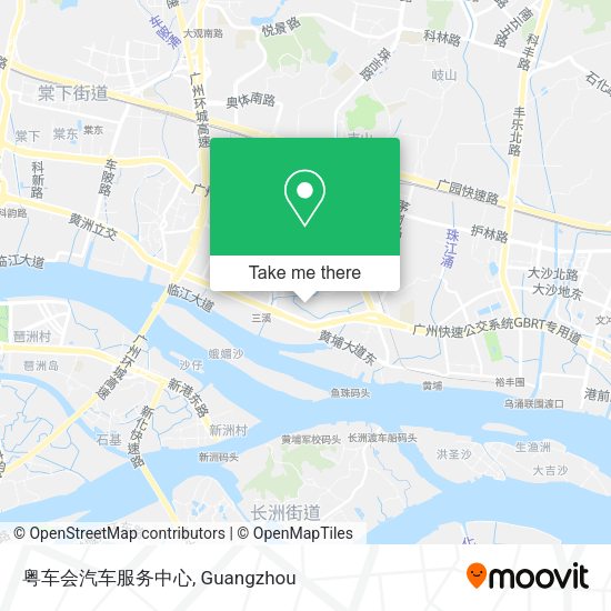 粤车会汽车服务中心 map