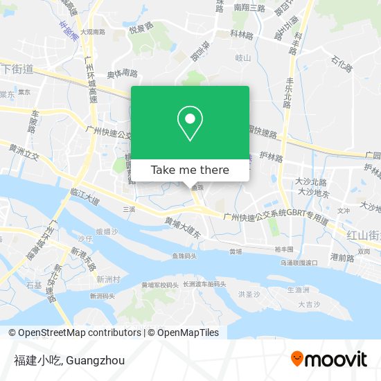 福建小吃 map