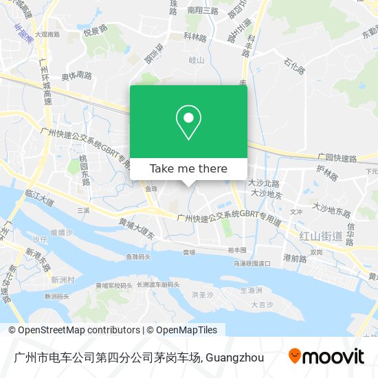 广州市电车公司第四分公司茅岗车场 map