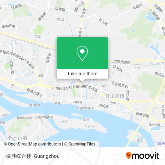 横沙综合楼 map