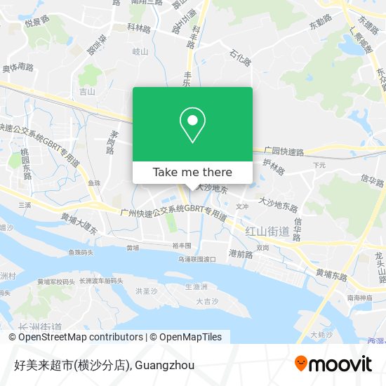 好美来超市(横沙分店) map