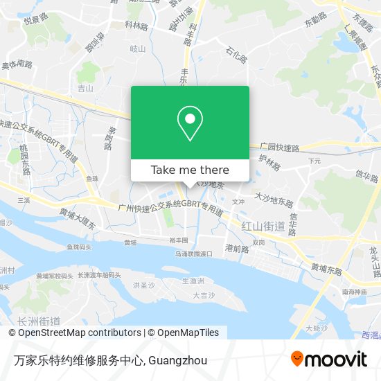万家乐特约维修服务中心 map