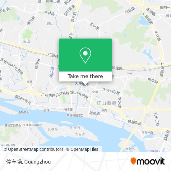 停车场 map
