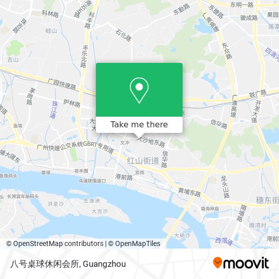 八号桌球休闲会所 map