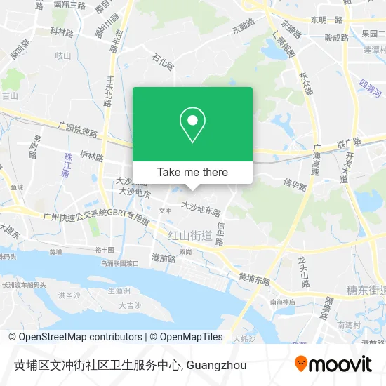 黄埔区文冲街社区卫生服务中心 map