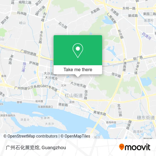 广州石化展览馆 map