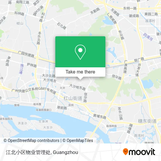 江北小区物业管理处 map