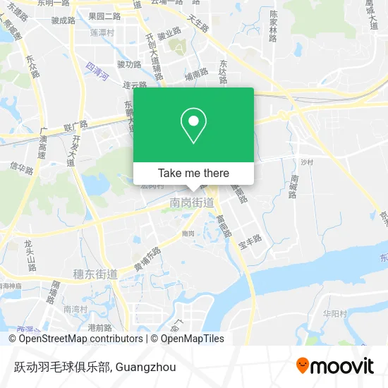 跃动羽毛球俱乐部 map