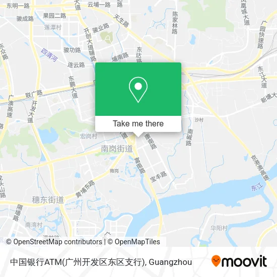 中国银行ATM(广州开发区东区支行) map