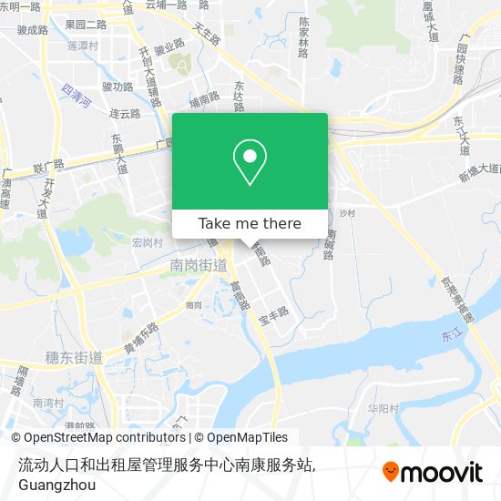 流动人口和出租屋管理服务中心南康服务站 map