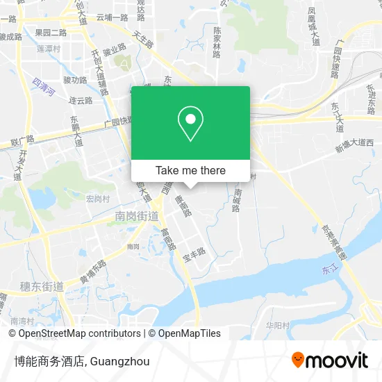 博能商务酒店 map
