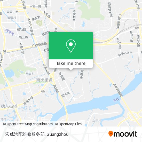 宏威汽配维修服务部 map