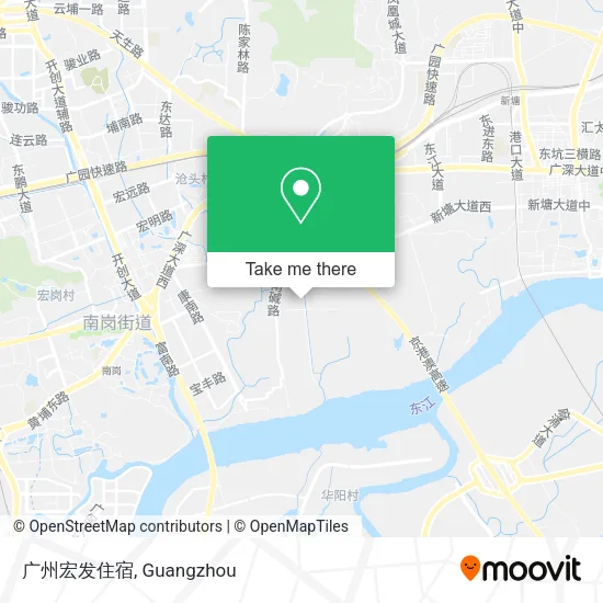 广州宏发住宿 map