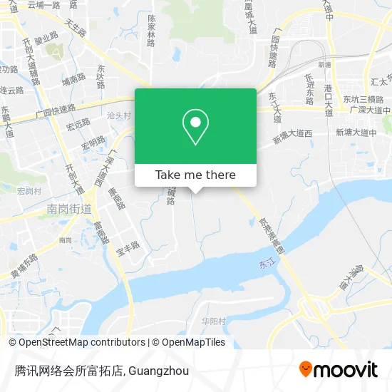 腾讯网络会所富拓店 map