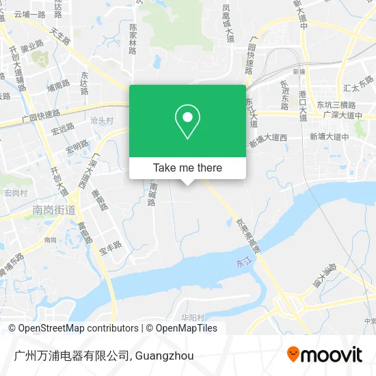 广州万浦电器有限公司 map