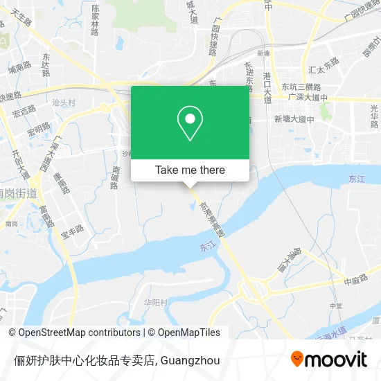 俪妍护肤中心化妆品专卖店 map