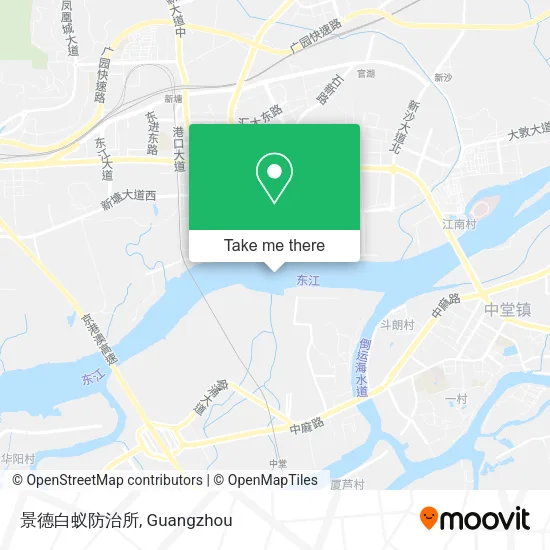 景德白蚁防治所 map