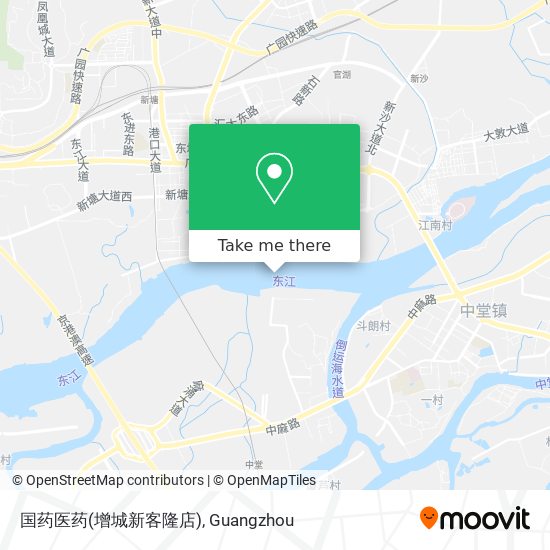 国药医药(增城新客隆店) map