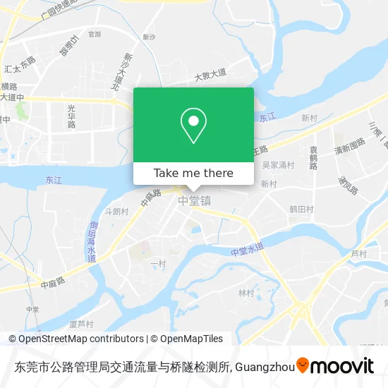 东莞市公路管理局交通流量与桥隧检测所 map