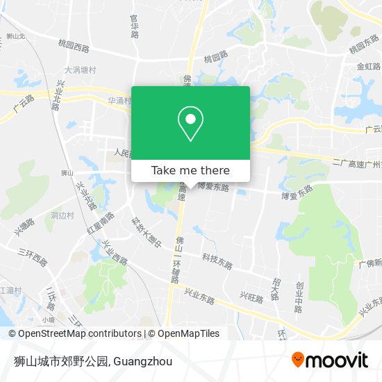 狮山城市郊野公园 map