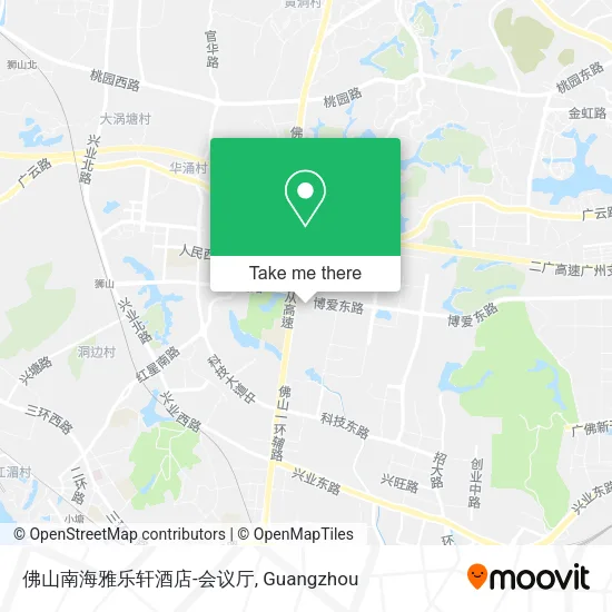 佛山南海雅乐轩酒店-会议厅 map