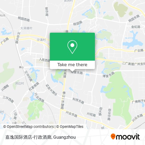 嘉逸国际酒店-行政酒廊 map
