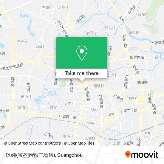 以纯(宝盈购物广场店) map
