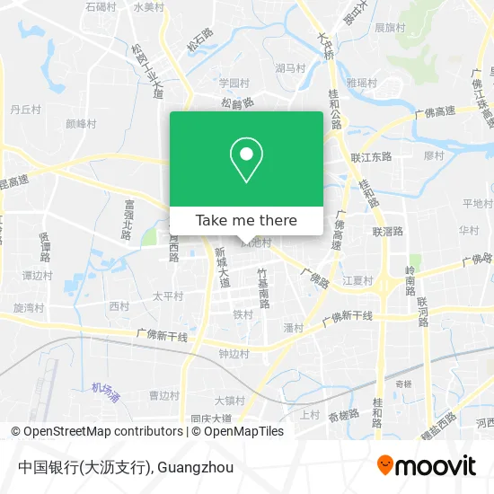 中国银行(大沥支行) map
