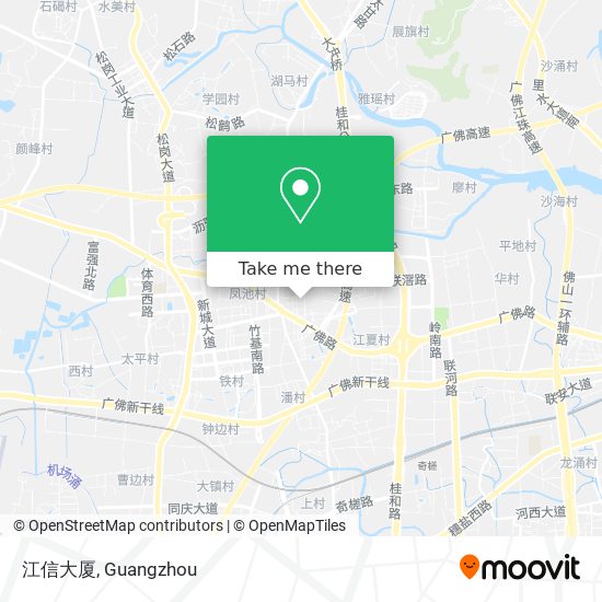 江信大厦 map