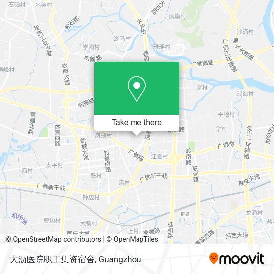 大沥医院职工集资宿舍 map