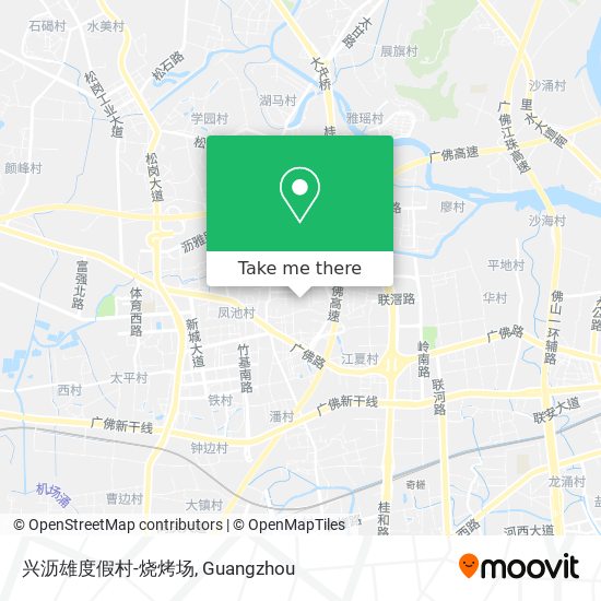 兴沥雄度假村-烧烤场 map