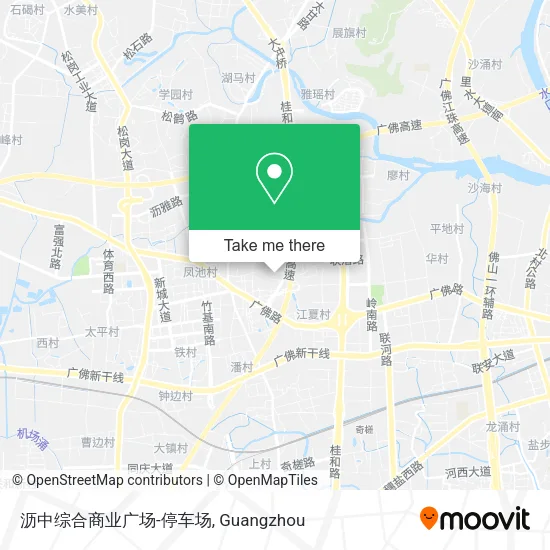 沥中综合商业广场-停车场 map