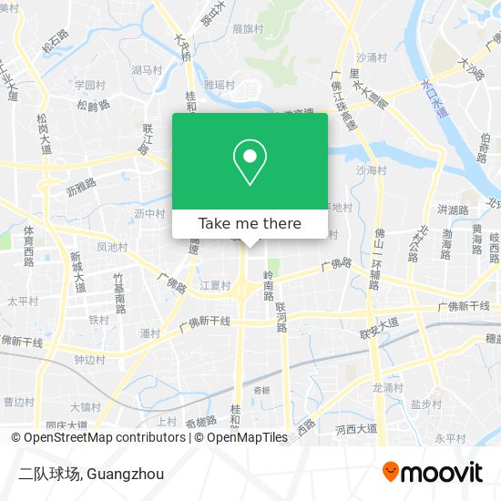 二队球场 map
