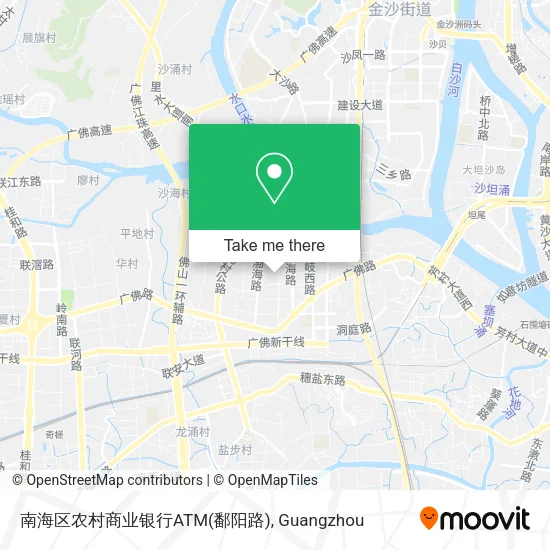 南海区农村商业银行ATM(鄱阳路) map