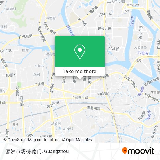 嘉洲市场-东南门 map