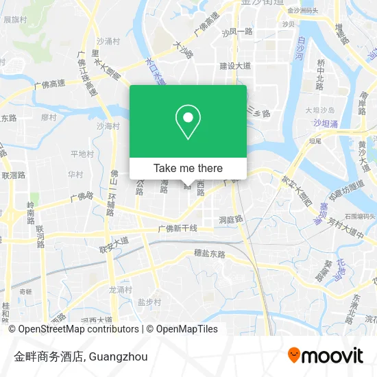 金畔商务酒店 map