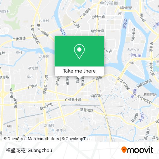 福盛花苑 map