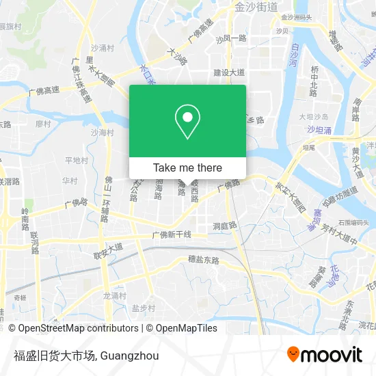 福盛旧货大市场 map
