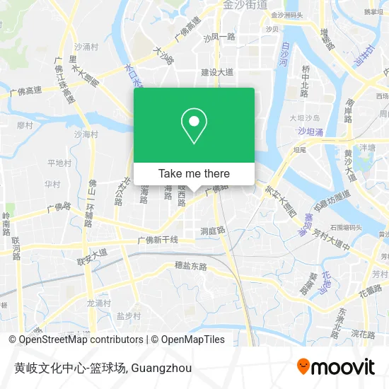 黄岐文化中心-篮球场 map