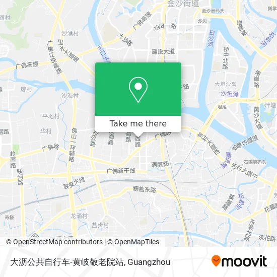 大沥公共自行车-黄岐敬老院站 map