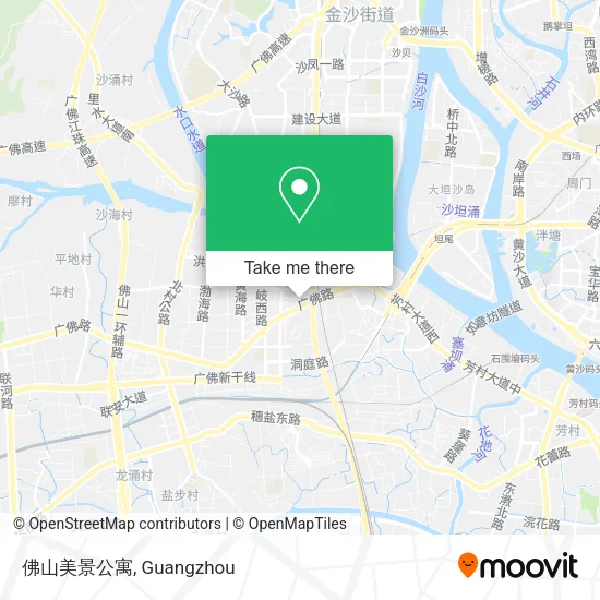 佛山美景公寓 map