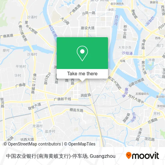 中国农业银行(南海黄岐支行)-停车场 map