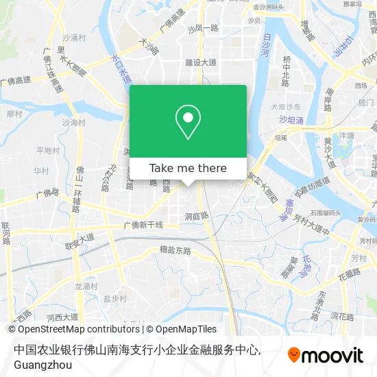 中国农业银行佛山南海支行小企业金融服务中心 map