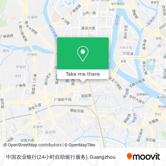 中国农业银行(24小时自助银行服务) map