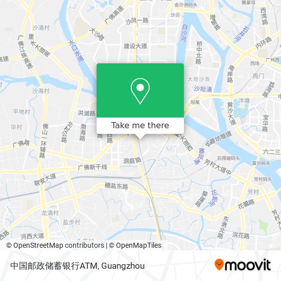 中国邮政储蓄银行ATM map