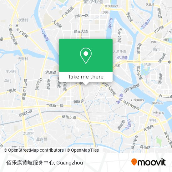 佰乐康黄岐服务中心 map