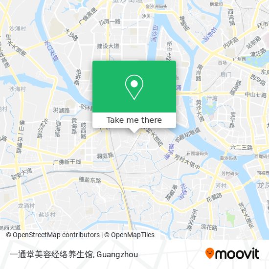 一通堂美容经络养生馆 map